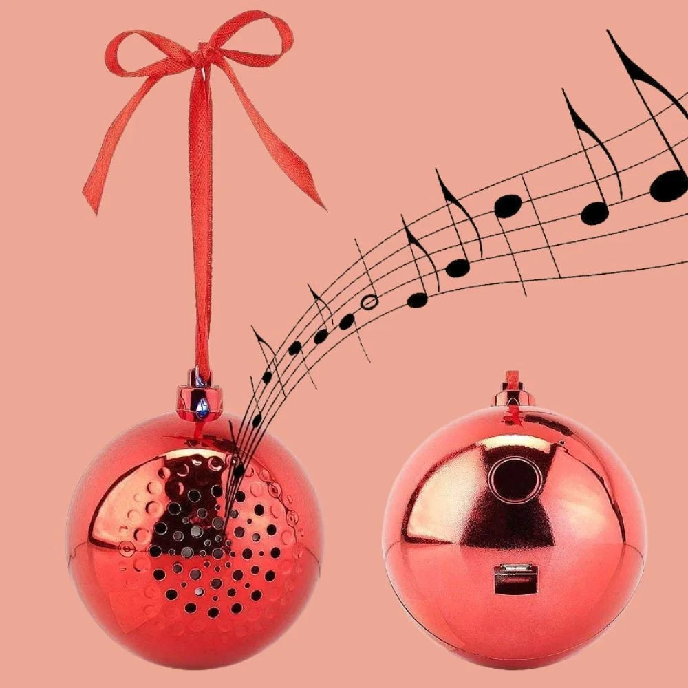 Mini tragbarer Bluetooth-Lautsprecher Weihnachtskugel