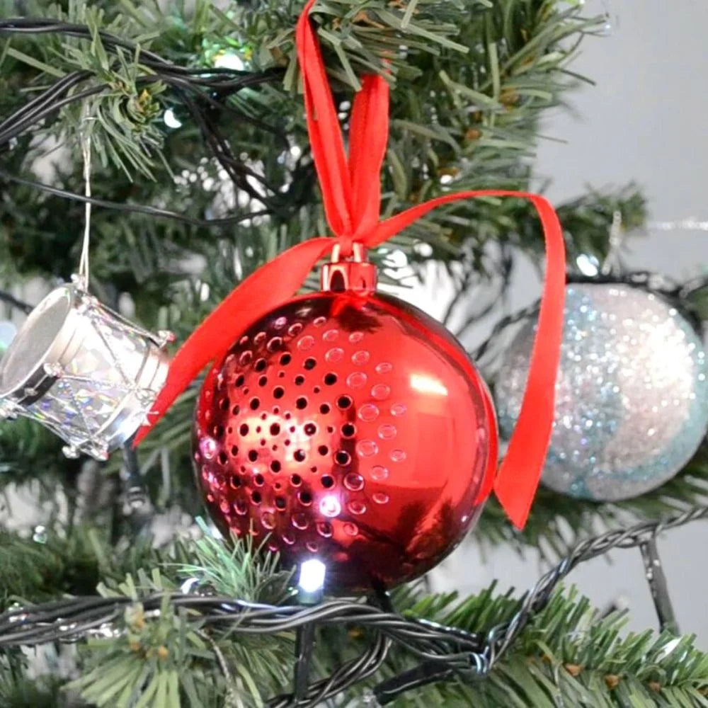 Mini tragbarer Bluetooth-Lautsprecher Weihnachtskugel