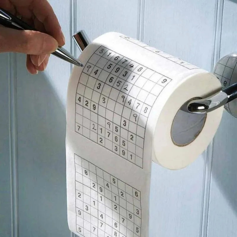 Sudoku Toilettenpapier 2 Lagen