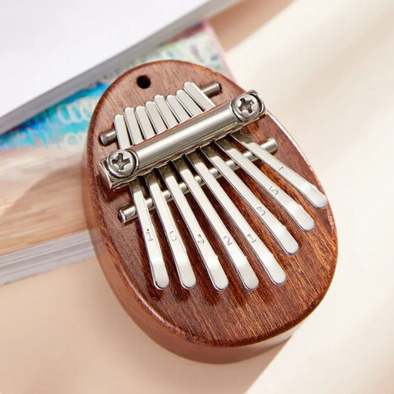 Mini-Kalimba-Musikinstrument mit 8 Tönen