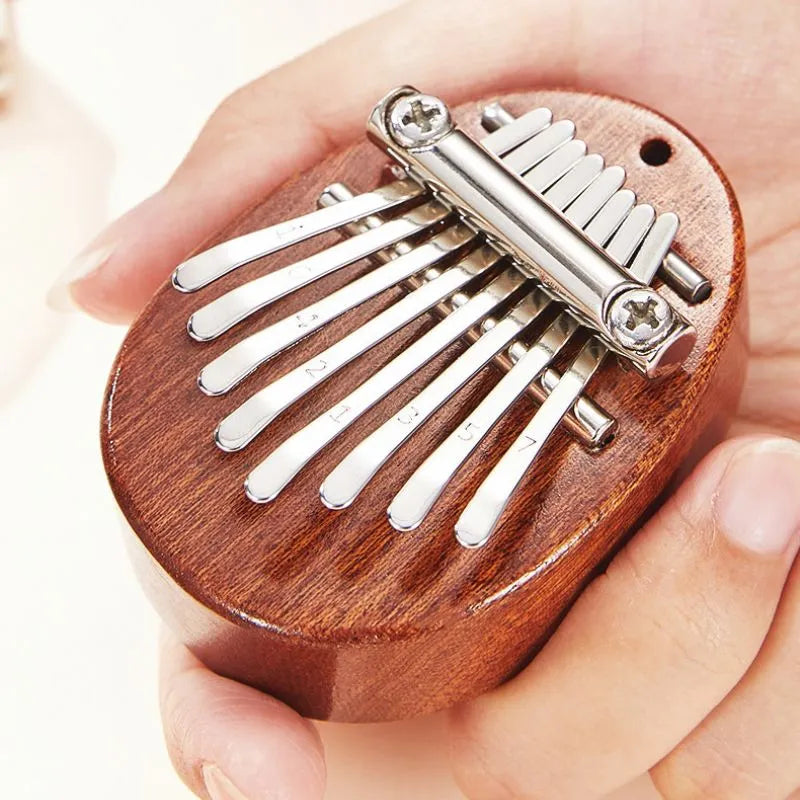 Mini-Kalimba-Musikinstrument mit 8 Tönen