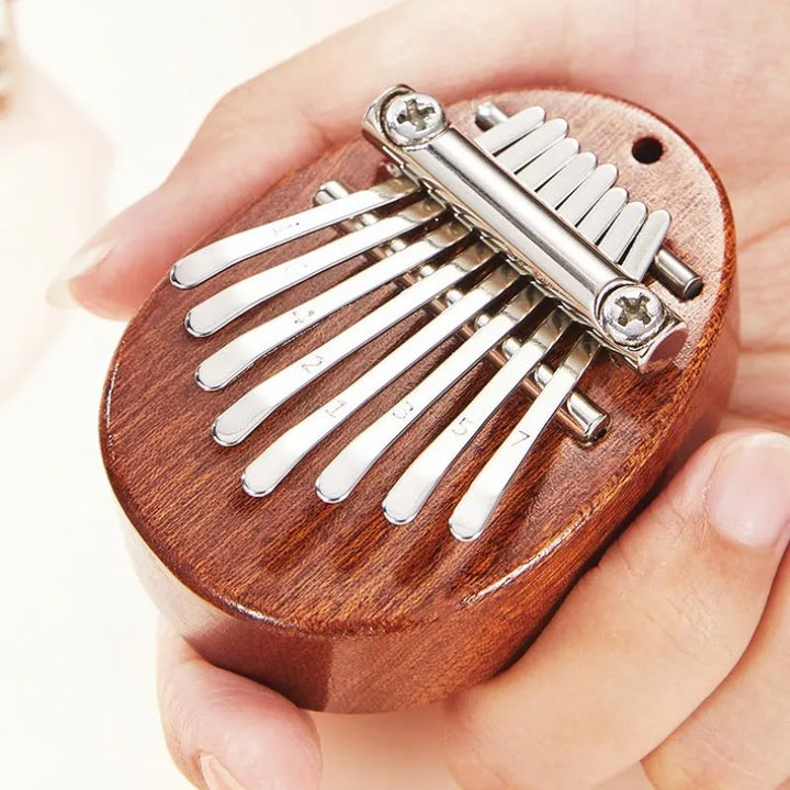 Mini-Kalimba-Musikinstrument mit 8 Tönen