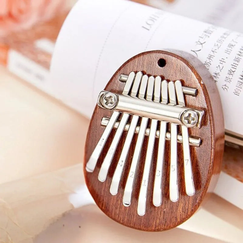 Mini-Kalimba-Musikinstrument mit 8 Tönen