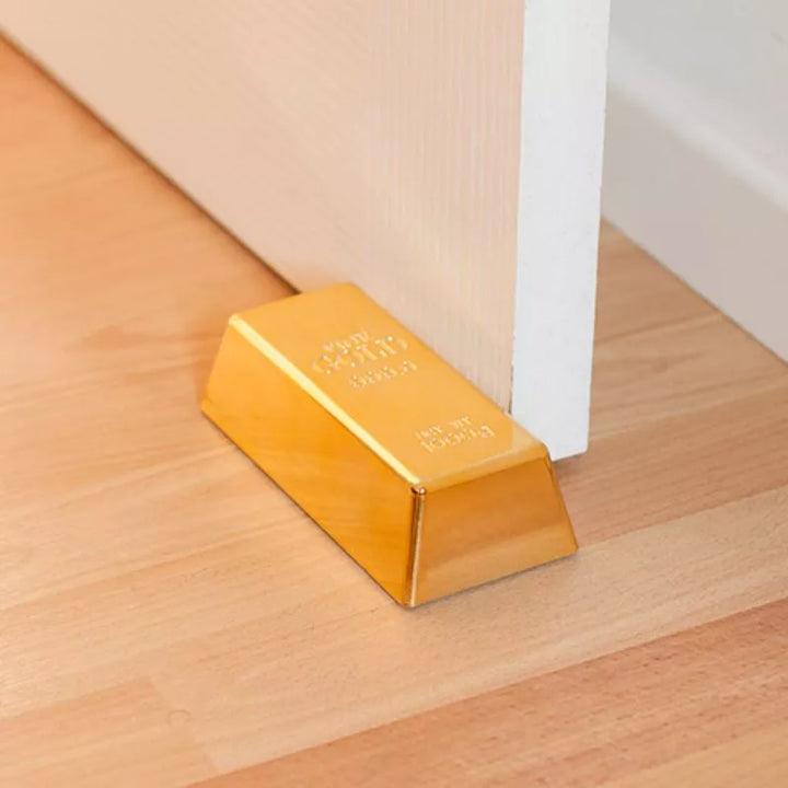 Goldbarren-Türstopper – rutschfest, 16,5 cm, 1 kg