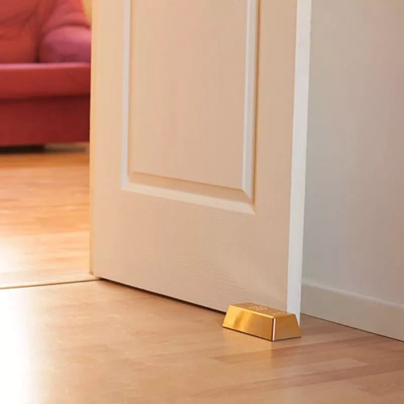 Goldbarren-Türstopper – rutschfest, 16,5 cm, 1 kg