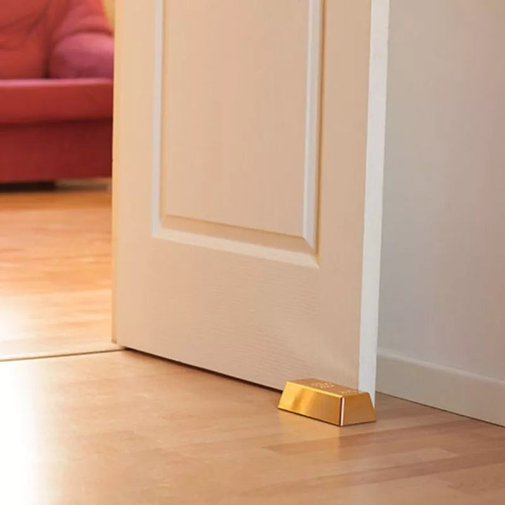 Goldbarren-Türstopper – rutschfest, 16,5 cm, 1 kg