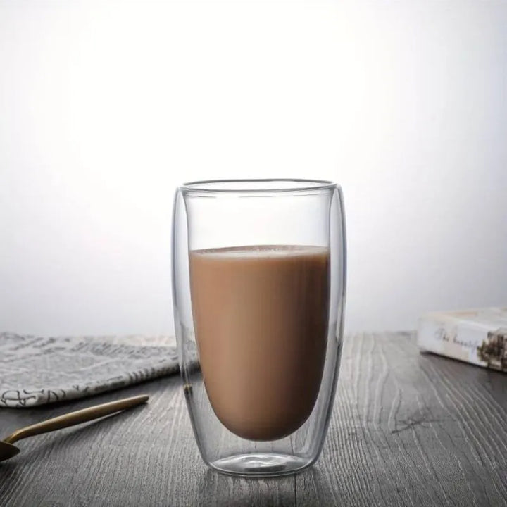 Doppelwandiges Kaffeeglas 450 ml