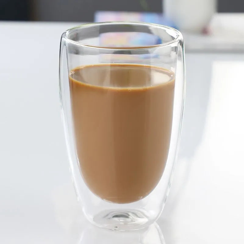 Doppelwandiges Kaffeeglas 450 ml