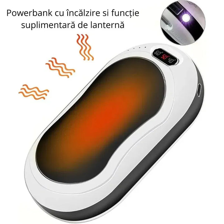 Powerbank mit Handwärmer 55°C 10000mAh
