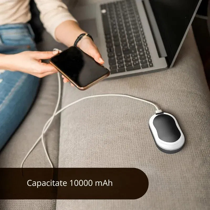 Powerbank mit Handwärmer 55°C 10000mAh