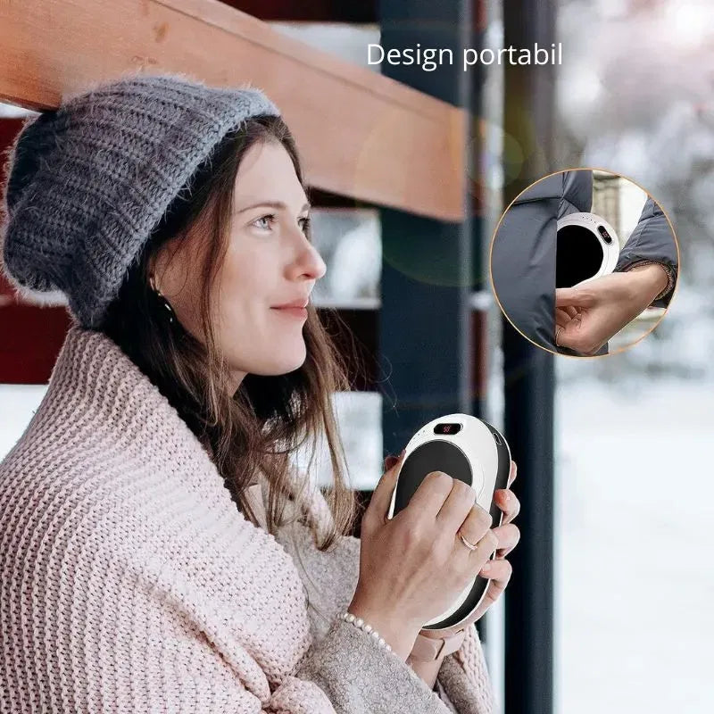 Powerbank mit Handwärmer 55°C 10000mAh