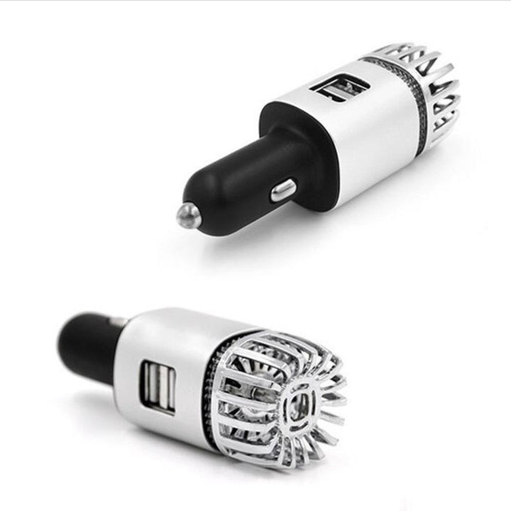 Auto-Luftreiniger mit Dual-Port-USB-Ladegerät