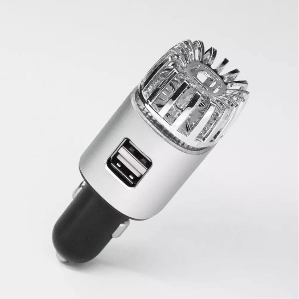 Auto-Luftreiniger mit Dual-Port-USB-Ladegerät