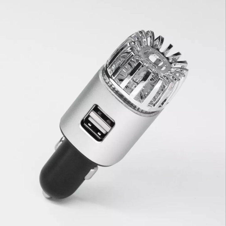 Auto-Luftreiniger mit Dual-Port-USB-Ladegerät