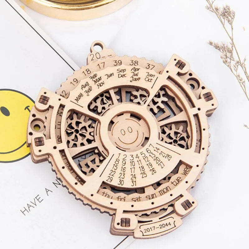 3D Holzpuzzle Kalender 21 Teile
