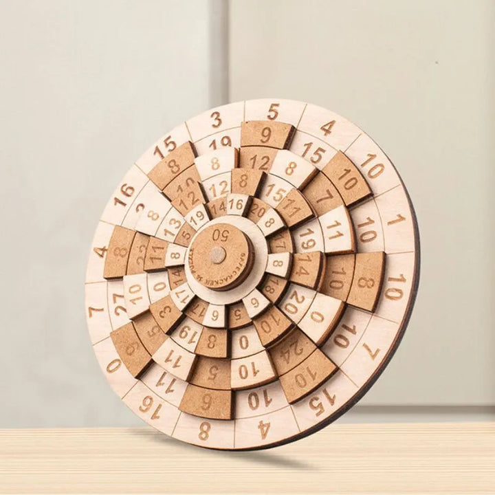3D Holzpuzzle Mathematik