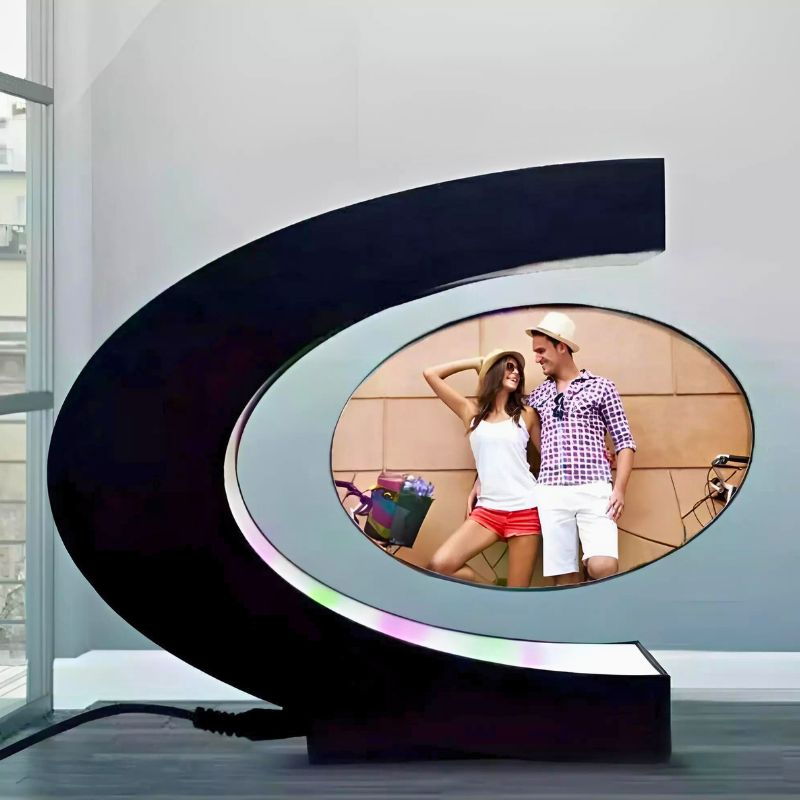 Magnetischer Bilderrahmen mit RGB-Hintergrundbeleuchtung