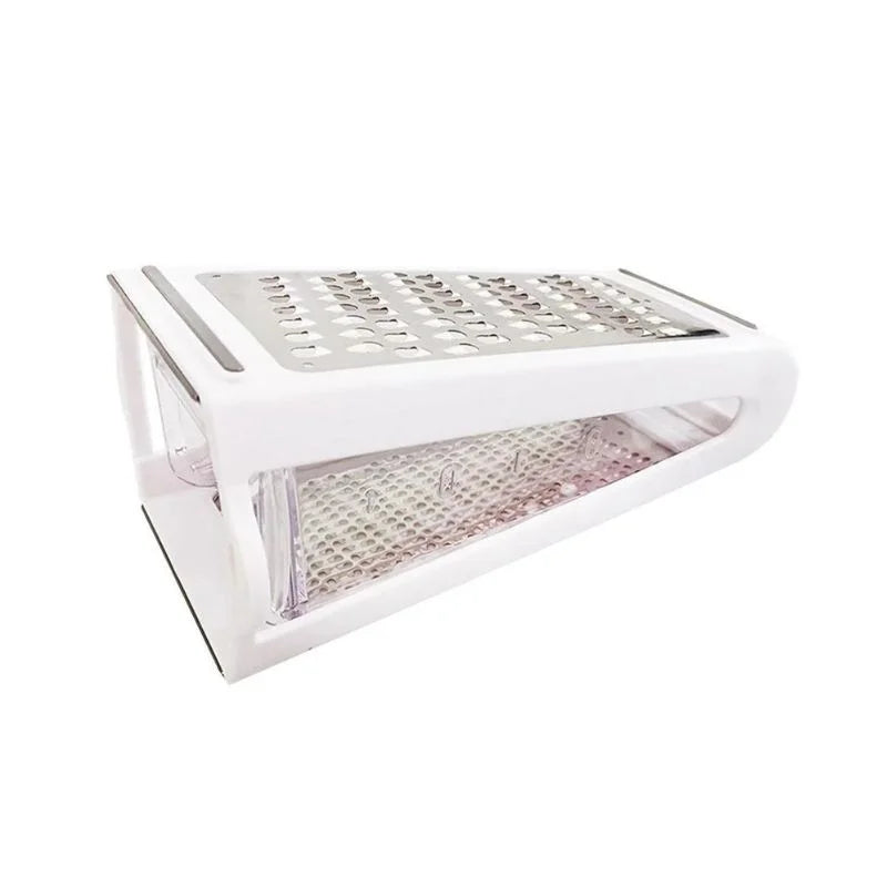 Doppelreibe mit Auffangbehälter