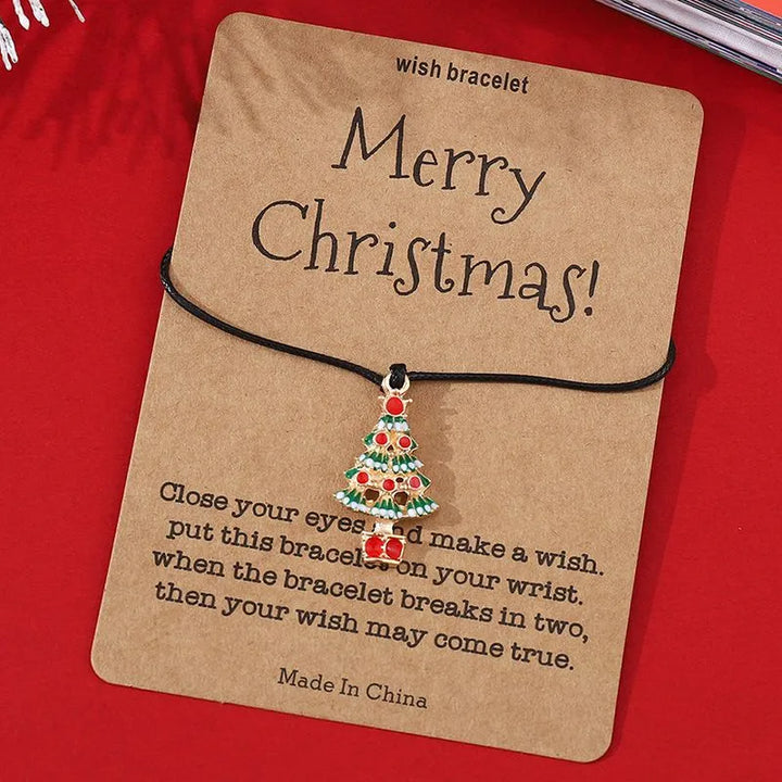 Set mit 6 Weihnachtsarmbändern