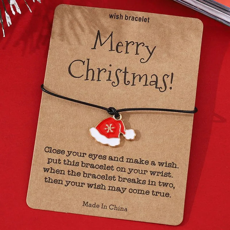 Set mit 6 Weihnachtsarmbändern