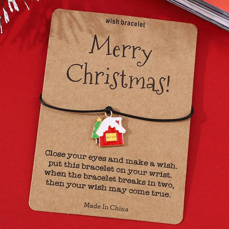 Set mit 6 Weihnachtsarmbändern