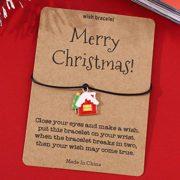 Set mit 6 Weihnachtsarmbändern