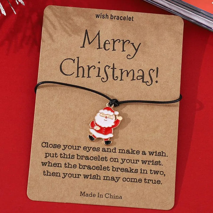 Set mit 6 Weihnachtsarmbändern