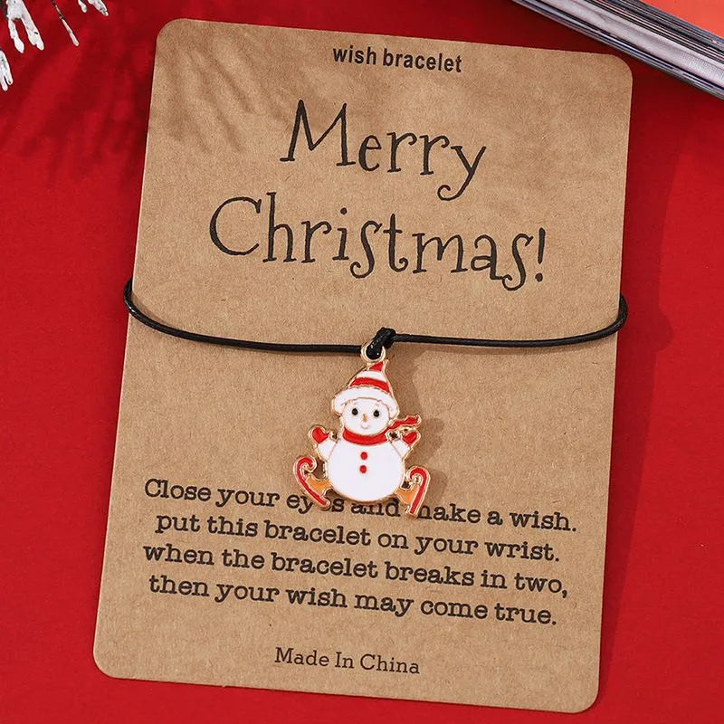 Set mit 6 Weihnachtsarmbändern