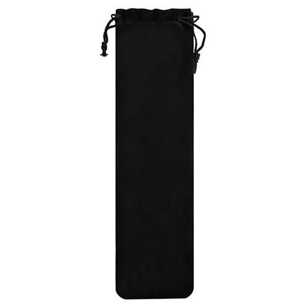 Set mit 8 wiederverwendbaren Strohhalmen aus Edelstahl