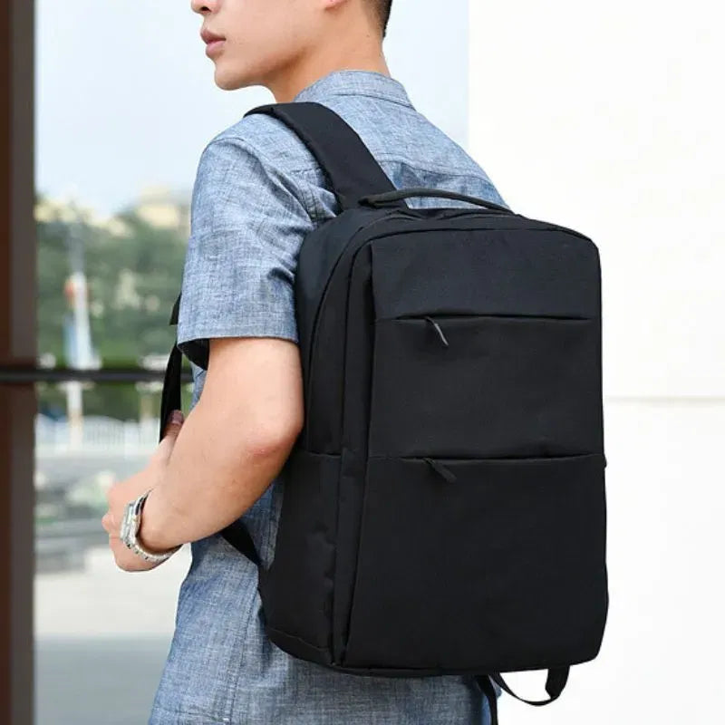 Triple Power Rucksack Set mit USB Schwarz