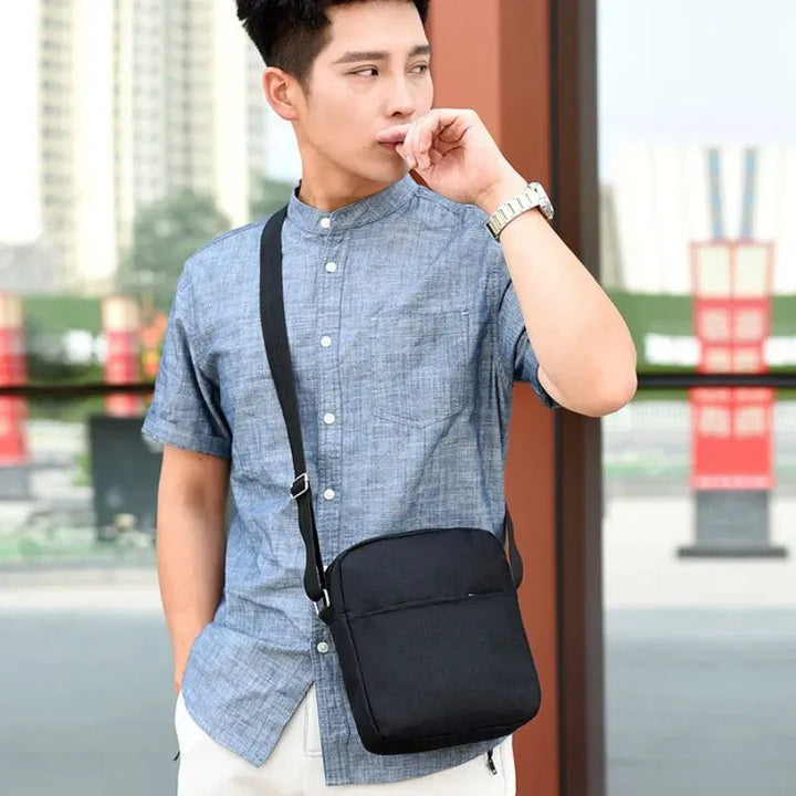 Triple Power Rucksack Set mit USB Schwarz